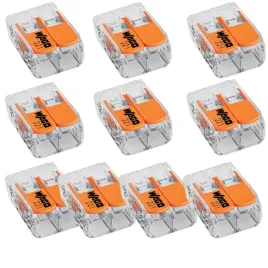 10x-wago-szybkozlaczka-zlaczka-2x02-4mm2-zestaw