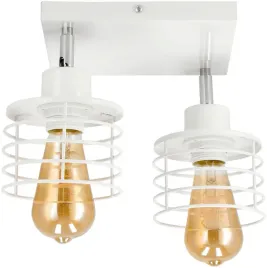 lampa-plafon-led-regulowana-sprezyna-biala-2xe27
