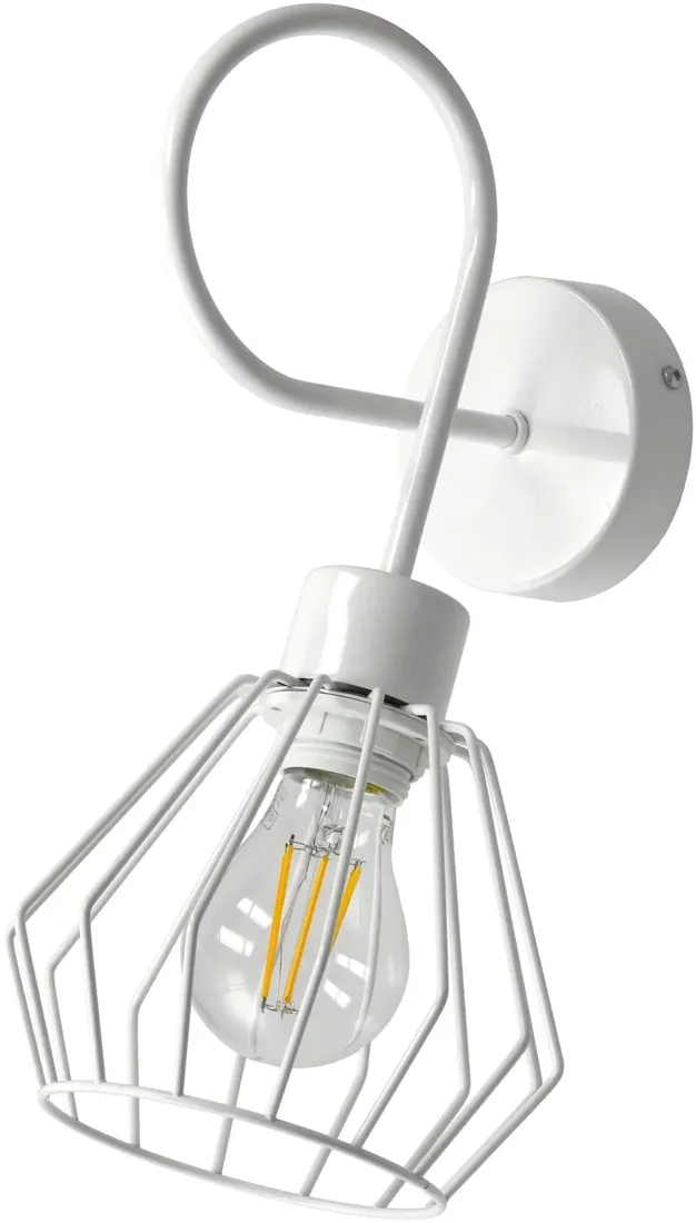lampa-scienna-sufitowa-diament-e27-biala