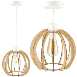 lampa-wiszaca-drewniana-regulowana-rzadka-kula-e27