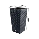doniczka-rattan-drts200-rato-square-wklad-antrac-stan-nowy
