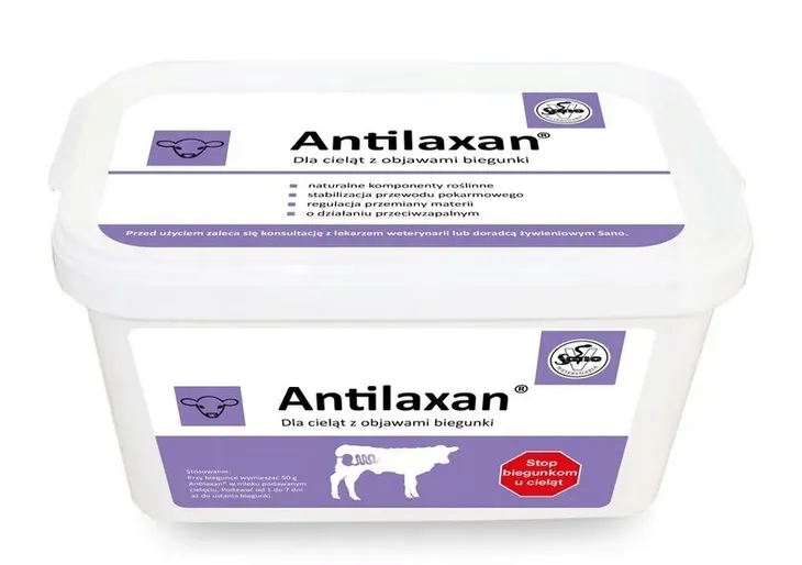 SANO Antilaxan 1kg Na Biegunkę Cieląt