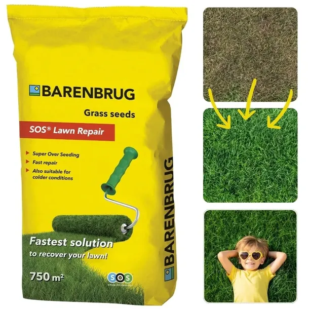 Trawa Barenbrug SOS Lawn Repair Podsiew Regeneracja Trawnika 15kg