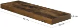 polka-scienna-braz-rustykalna-loft-industrial-stan-nowy-material-plyta-mdf