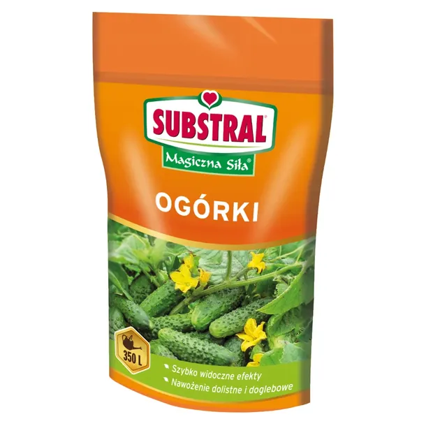 Substral Nawóz Magiczna Siła Do Ogórków 350g Dorodne Ogórki Większe Zbiory