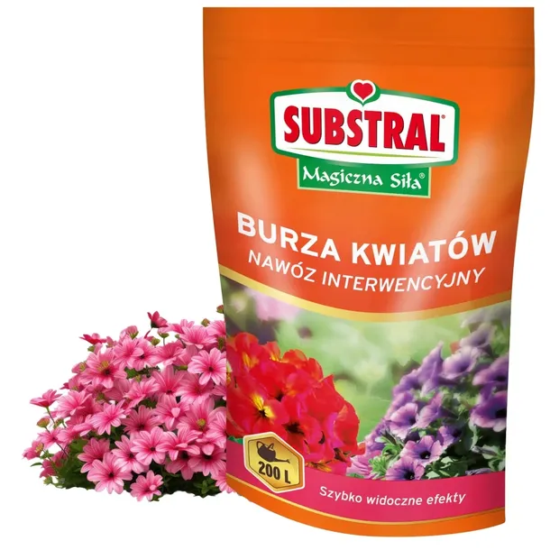 Substral Nawóz Magiczna Siła Burza Kwiatów 200g Obfite Kwitnienie