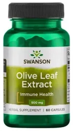 swanson-lisc-oliwny-ekstrakt-500mg-60k-oliwka