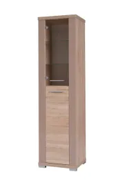 szafa-jednodrzwiowa-l4b-slupek-szklo-regal-z-polkami