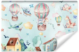 fototapeta-dla-dzieci-balony-gwiazdy-bajka-450x300