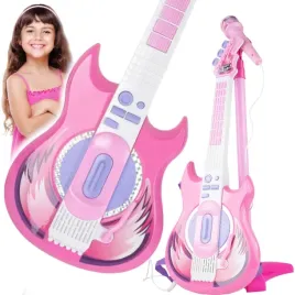 gitara-elektryczna-mikrofon-karaoke-na-statywie-instrument-dla-dzieci