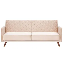 sofa-rozkladana-welurowa-bezowa-senja-lumarko
