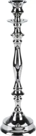 lumarko-swiecznik-36-5cm-srebrny-metalowy