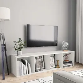 regal-na-ksiazki-szafka-tv-bialy-143x30x36-cm-lu