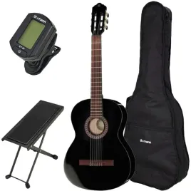 gitara-klasyczna-thomann-c-404-blk-4-4-czarna-pokrowiec-tuner-podnozek
