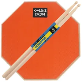 pad-perkusyjny-do-cwiczen-treningowy-ppm300-8-pomarancz-paleczki-zestaw