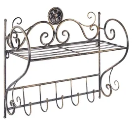 lumarko-metalowa-polka-lazienkowa-wiszaca-czarna-o