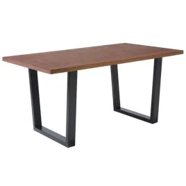 lumarko-stol-do-jadalni-160-x-90-cm-ciemne-drewno