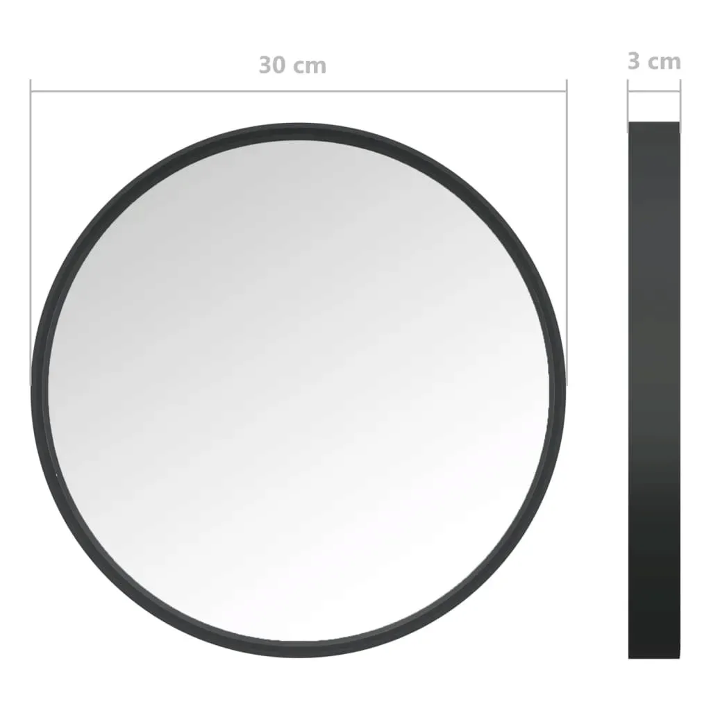 lumarko-lustro-scienne-czarne-30-cm
