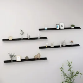 lumarko-polki-scienne-4-szt-czarne-115x9x3-cm