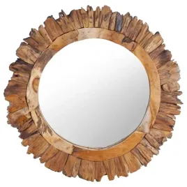 lumarko-lustro-scienne-60-cm-tekowe-okragle