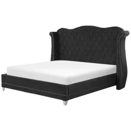 lumarko-lozko-welurowe-180-x-200-cm-czarne-ayette