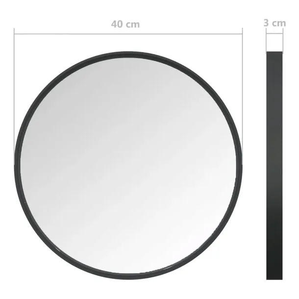 lumarko-lustro-scienne-czarne-40-cm-waga-z-opakowaniem-2-12-kg