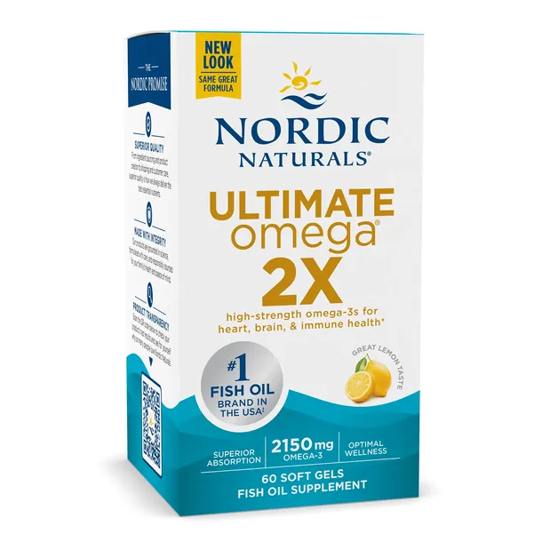 NORDIC NATURALS Ultimate Omega 2X (60 kaps.)