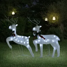 lumarko-swiateczne-renifery-2-szt-biale-40-led