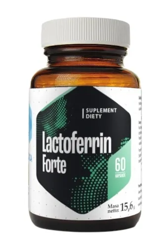 HEPATICA Lactoferrin Forte 200 mg - Laktoferyna (60 kaps.)