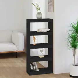 lumarko-regal-na-ksiazki-przegroda-czarny-60x30x