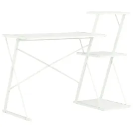 lumarko-biurko-z-polka-biale-116x50x93-cm