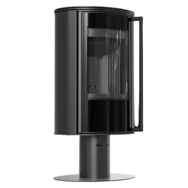 piec-stalowy-kominek-koza-na-nodze-kratki-erik-moc-55-kw-fi150-ekoprojekt-glebokosc-42-cm