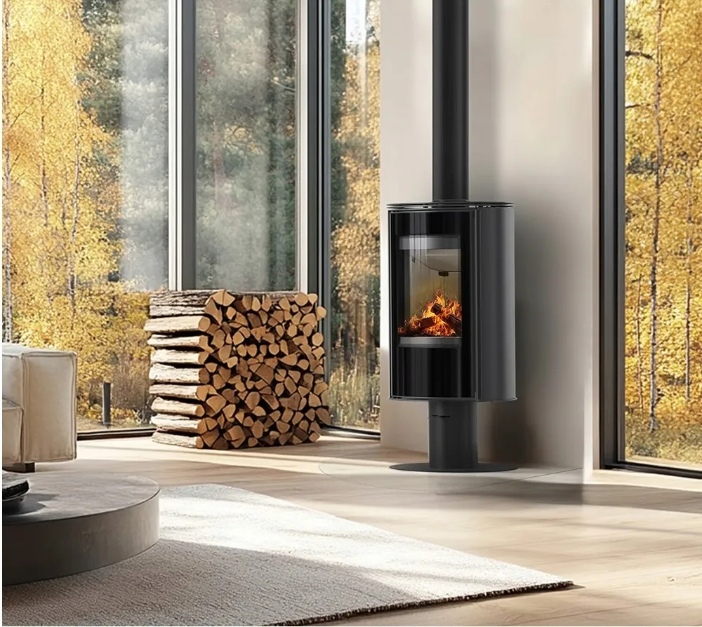 piec-stalowy-kominek-koza-na-nodze-kratki-erik-moc-55-kw-fi150-ekoprojekt