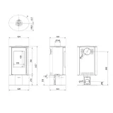 piec-stalowy-kominek-koza-na-nodze-kratki-erik-moc-55-kw-fi150-ekoprojekt-stan-nowy-glebokosc-42-cm