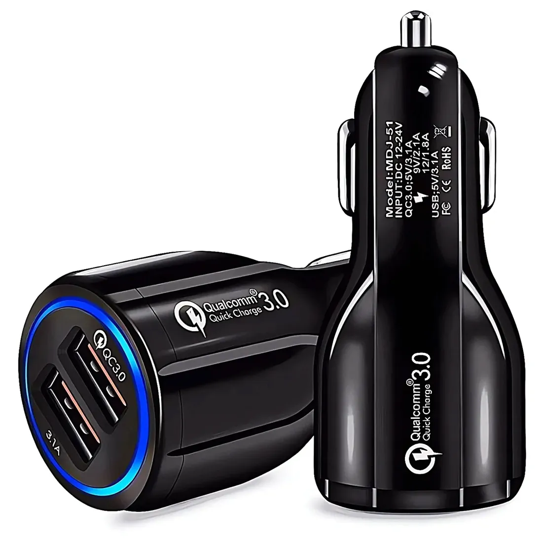 ladowarka-samochodowa-szybkie-ladowanie-mocna-qc-3-0-2-usb-do-gniazda-stan-nowy