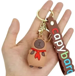 brelok-do-kluczy-zawieszka-do-torby-breloczek-kapibara-capybara-apaszka-red