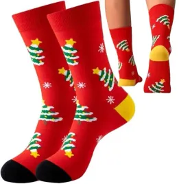 skarpety-swieteczne-damskie-na-prezenty-choinka-36-42-bawelniane-swieta-red