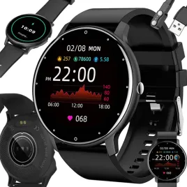 smartwatch-meski-damski-zegarek-czarny-sportowy-rozmowy-bluetooth-fitness