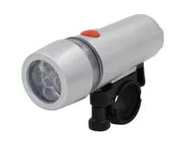 lampka-do-roweru-przednia-srebrna-5led-super-white