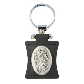 brelok-do-kluczykow-swiety-krzysztof-skora-czarny