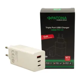 patona-premium-ladowarka-gan-pd100w-2xusb-c-1xusb-a-pd3-0-qc3-0-kolor-bialy