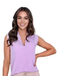 top-bluzka-como-prosty-kroj-fioletowy-lila-rozmiar-44