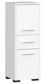 szafka-lazienkowa-slupek-fin-regal-85-cm-2-drzwi-1-szuflada-3-polki-bialy