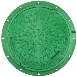 dekiel-polimerowy-pokrywa-dn600-zielo-a50-5t-zamek-wlaz-60-cm