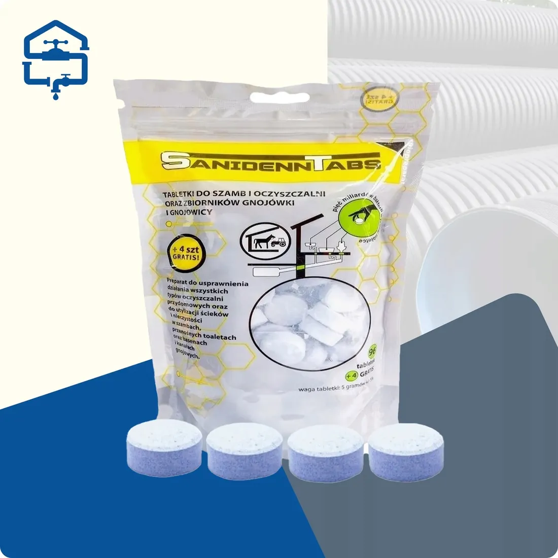 sanidenn-tabs-96-szt-tabletek-4-tabletki-gratis-bakterie-do-oczyszczalni