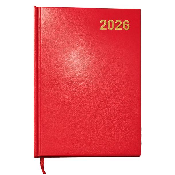 Kalendarz Książkowy 2026 Planner Terminarz A5 Dzienny Twarda Oprawa