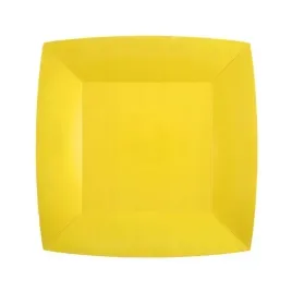 talerzyki-kwadratowe-zolte-biodegradowalne-18x18cm