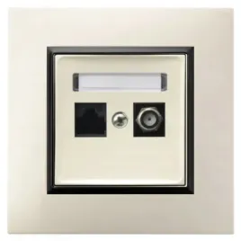 gniazdo-rj45-tv-f-z-ramka-aria-ecru-czarny