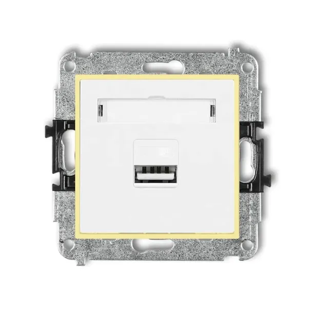 gniazdo-ladowarka-1xusb-2a-bez-ramki-mini-kolor-bialy-kanarkowy