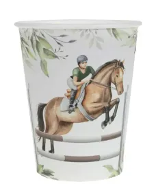 kubeczki-papierowe-dzokej-kon-wyscig-party-270-ml